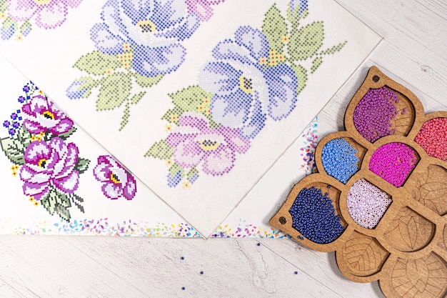 przykładowe wzory haftu